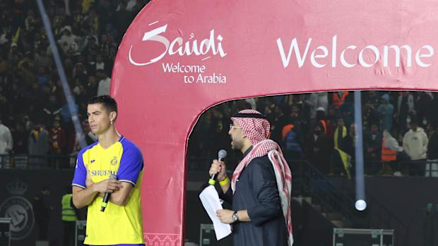Presentación Ronaldo Al Nassr